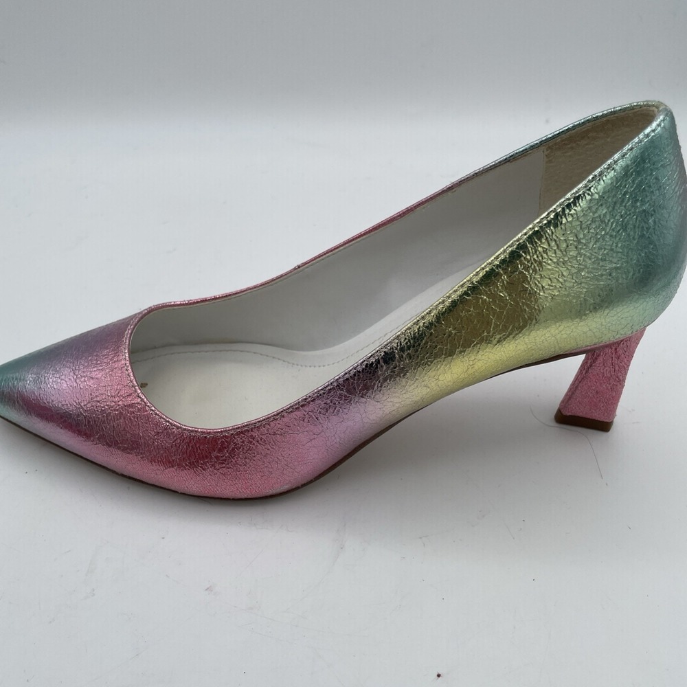 Franco Sarto Womens Toya Rainbow Shine Pump‎ Size 8 - Picture 3 of 9